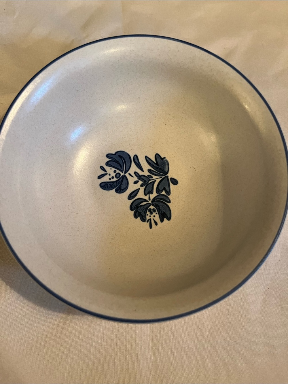 VTG Pfaltzgraff Yorktowne Stoneware 6” Cereal Soup Bowl Nice Condition!